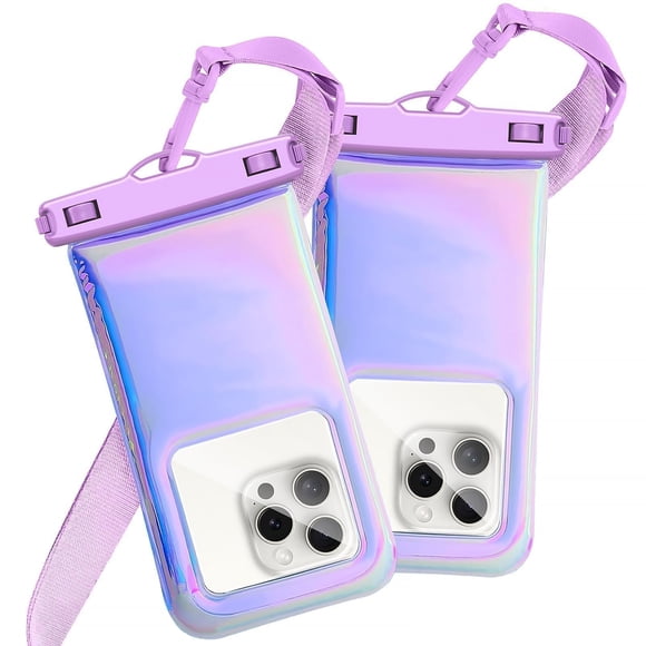 Funda impermeable Foweroty para teléfonos de 7 pulgadas, paquete de 2