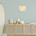 thumbnail image 3 of Stupell Industries Yellow & White Umbrella Coastal Painting White Framed Art Print Wall Art, 14 x 11, 3 of 10