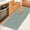 Green, variant on Anti-Fatigue Kitchen/Bathroom/Bed side Mat Hand Woven Runner Rug Cushioned Cotton Mat 18x48''