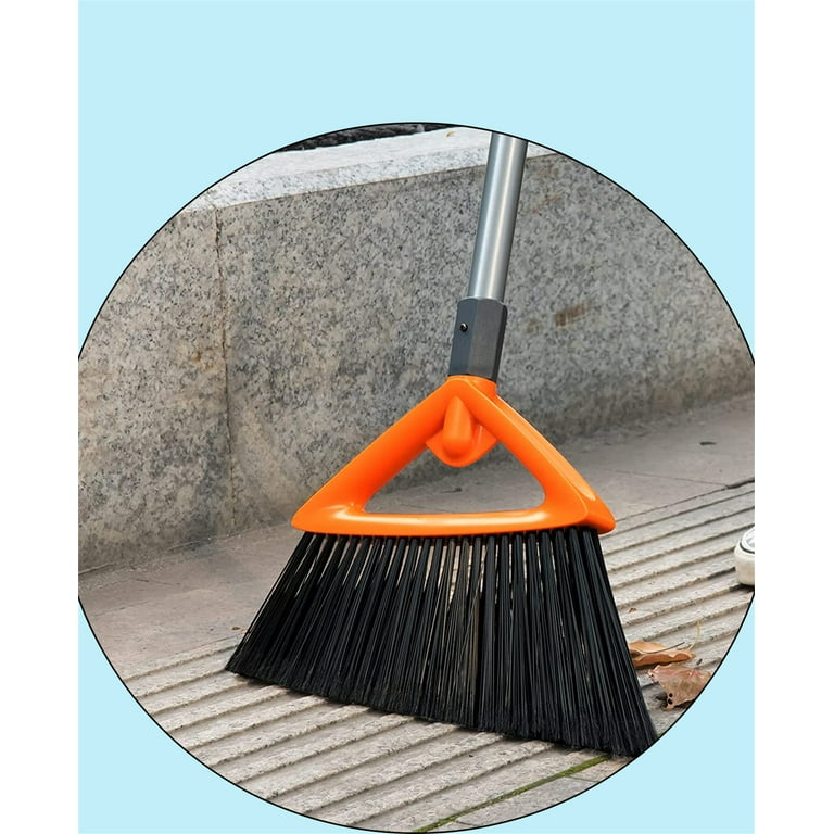KeFanta Outdoor Broom for Floor Cleaning,58 Heavy-Duty Commercial Broom  for Sweeping Concrete Courtyard Garage Patio Indoor Home Kitchen Office  Lobby