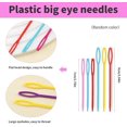 thumbnail image 4 of 159pcs Knitting Markers Stitch Locking Clips, Crochet Pins Crochet Markers, Stitch Markers For Crocheting, Stitch Marker Crochet Clips Locking Clips C, 4 of 5