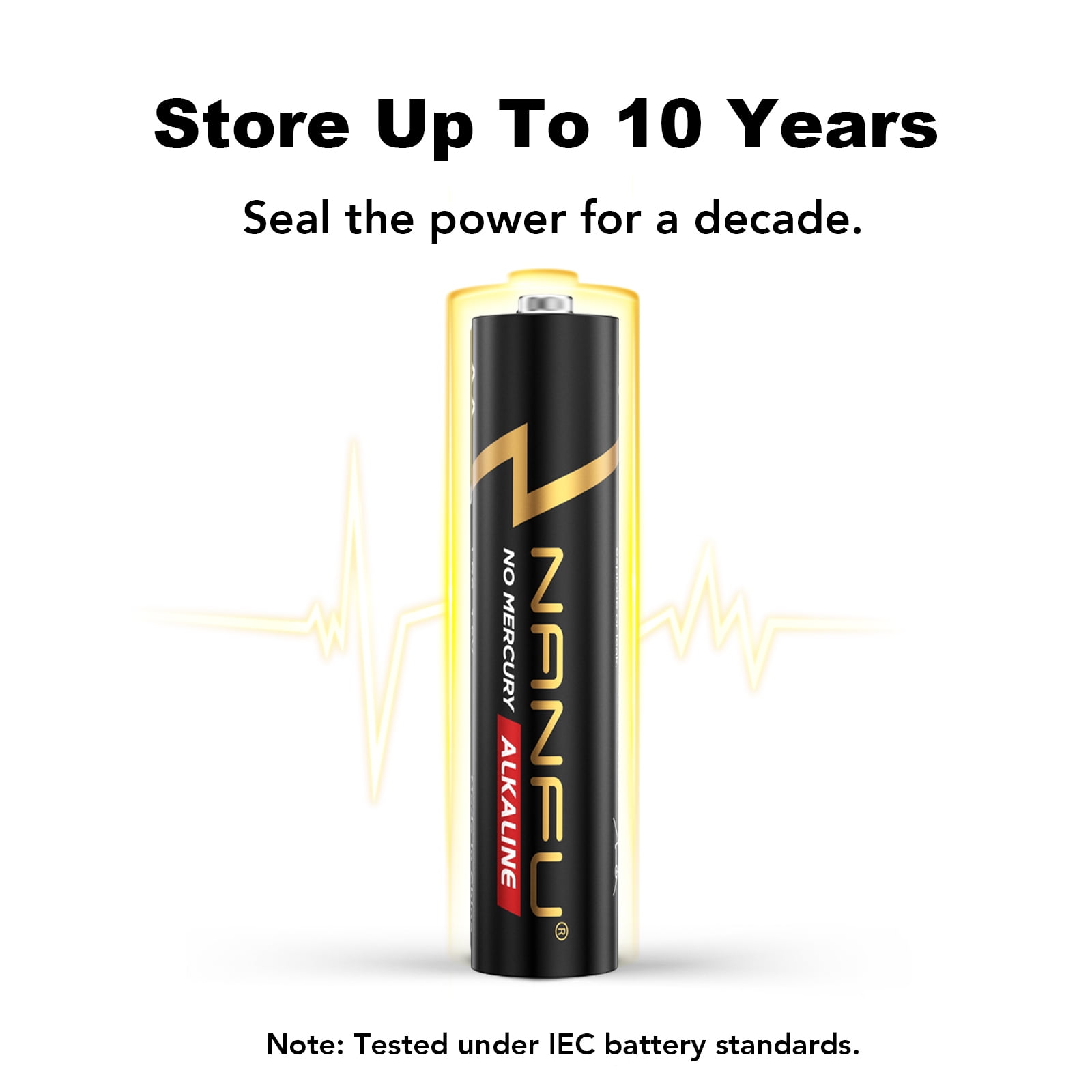 NANFU Alkaline AAA Batteries (48 Pack), Triple A Batteries, 1.5 Volts Long-Lasting Triple A Batteries