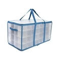 thumbnail image 4 of veasfak Christmas Ornament Storage Box with Handles Protection Christmas Ball Holder Blue L, 4 of 9