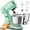 Retro Green, variant on Plum Chef 5QT Stand Mixer, 300W 10-Speed Electric Kitchen Mixer with Dough Hook, Beater & Whisk for Baking, Kneading & Whipping, Black