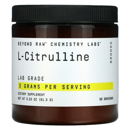 Beyond Raw  Chemistry Labs  L-Citrulline  3.23 oz (91.5 g)  GNC