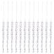 thumbnail image 2 of 12 Colgantes de Carámbanos Acrílicos Transparentes | Adornos Navideños de Hielo Picado | Adornos Duraderos E Irrompibles para Árbol de Navidad con Cordones | Decoración para Ventanas, Puertas y Techo, 2 of 3
