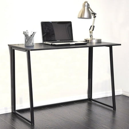Ktaxon Folding Laptop Computer Desk Workstation Table Wood Desktop Study Writing Desk Home Office Furniture