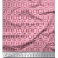 thumbnail image 1 of Soimoi Cotton Jersey Fabric Geometric Small Print Sewing Fabric Yard 58 Inch Wide, 1 of 3