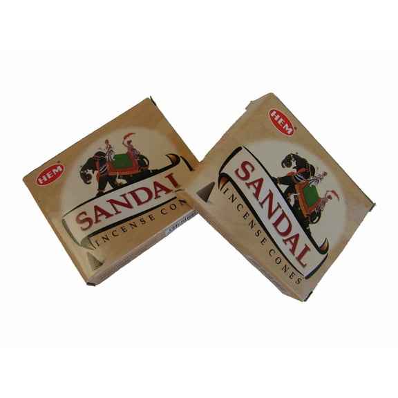 2 Boxes of Sandal Incense Cones