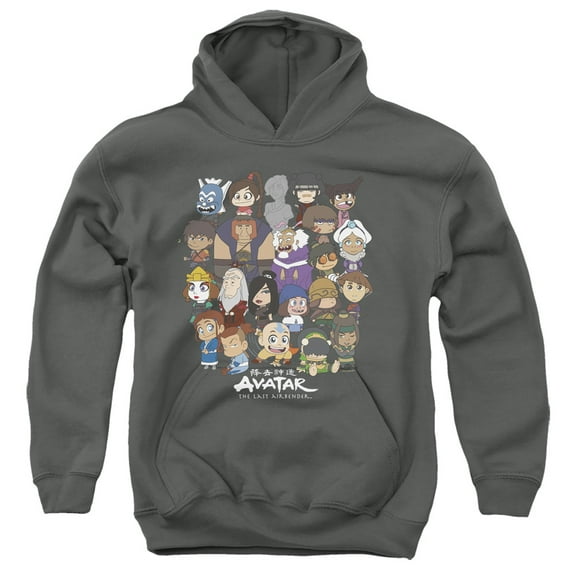 Avatar The Last Airbender Chibi Group Unisex Youth Pull-Over Hoodie