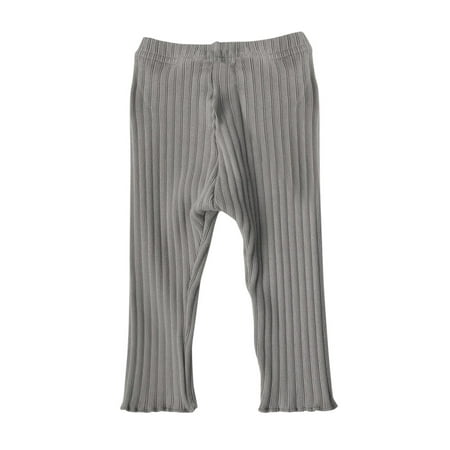 

Fsqjgq Boys Sweatpants Size 7 Sweatpants Baby Girls Boys Cotton Spring Autumn Solid Ribbed Long Pants Leggings Insulated Boys Pants Boys Pants Cotton Grey 66