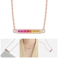 thumbnail image 4 of con colgante de a , tipo íris, elegante , joyería elegante para damas y niñas, regalos, 4 of 7