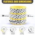 thumbnail image 2 of Alien Tape Double Sided Mounting Tape Heavy Duty Nano Two Sided Tape Clear Adhesive Grip, 1 Roll, 1.18 in x 10 ft, 2 of 6