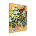 thumbnail image 2 of Annie Warren 'Street Florist II' Canvas Art, 2 of 3