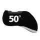 thumbnail image 5 of Cubierta de la cabeza del hierro de golf Sunnimix 50 gra Negro, 5 of 8