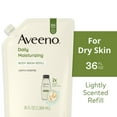thumbnail image 3 of (2 pack) Aveeno Daily Moisturizing Body Wash + Prebiotic Oat Refill, 36 fl. oz, 3 of 12