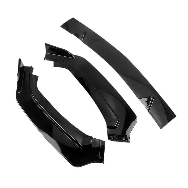 3Pcs/Set Front Bumper Lip Spoiler Splitter Diffuser Bodykits Fit For Infiniti Q60 2017 2018 2019 2020 2021 22022