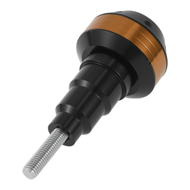 Protector de guardabarros de aleación de aluminio de 11mm, slider de marco de motocicleta, protección contra choques, 60mm, 100mm, tornillo naranja, 1 juego