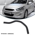 thumbnail image 3 of Manguera del radiador Unique Bargains Manguera de calefacción del radiador Manguera de salida del radiador No.2546926102 para Hyundai Accent 2001-2011 1.6L Gas Tubo de refrigerante de goma Negro 1 Pc, 3 of 6