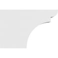 thumbnail image 3 of Ekena Millwork 4"W X 8"H X 12"L Standard Yorktown Architectural Grade PVC Rafter Tail, 3 of 4