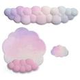 thumbnail image 2 of 3Pcs Cloud Wrist Rest Keyboard Set Mouse Pad Wrist Support Set, 2 of 5