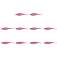 thumbnail image 1 of Anzuelos Calamar GlGlowing 11CM/13 4G Señuelo Pesca Horizontal Artificial () Rosa, 1 of 9