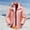 Pink, variant on Tejiojio Clearance Jackets Unisex Casual Hooded Zipper Thicken Mountaineering Clothing Windproof Waterproof Breathable Ski Suit Jacket Coats