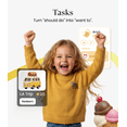 thumbnail image 6 of Cozyla Calendar Plus 3, 24" Smart Digital Calendar & Chore Chart, 2K Touchscreen Electronic Wall Planner, Family Schedules Center & Meal Planner with AI Agent, 6 of 10