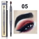 thumbnail image 1 of Fiudx Lápiz de Cejas, Herramienta de Belleza Resistente Al Sudor, Aspecto Natural No Se Corre, Pincel de Precisión de Doble Punta, Maquillaje de Larga Duración, Uso Profesional o Personal, Punta Suav, 1 of 3