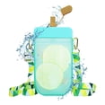thumbnail image 4 of De Agua Con Correa Para El Hombro Helado Diseño Pajitas Jarra De Agua Para Niños Adultos Yuarrent HA043029-02, 4 of 6
