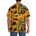 thumbnail image 3 of Kdxio Men'S Hawaiian Shirt For Men Short Sleeve Shirt Sunflowers Summer Casual Holiday Beach Button Down T-Shirts, 3 of 5