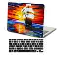 thumbnail image 3 of KSK KAISHEK Hard Case Shell Cover Only for 2017 - 2014 2013 2012 2011 2010 Released MacBook Air 13 inchs with Not Retina Display No USB-C Model: A1466 A1369 Landscape A 18 + Black Keyboard Cover, 3 of 5
