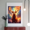 thumbnail image 2 of Diamond Art Kit for Adults, Deer Majestic Sky Glow Antlers Diamond Painting for Adults Beginners, DIY Diamond Art Painting Kits, 5D Diamond Painting Crafts for Home Decor 12x16 Frameless, 2 of 7