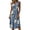 Navy#6, variant on Levmjia Women's Floral Print Dress Sleeveless V Neck Button Down A Line Midi Dress Casual Summer Beach Vacation Dress with Pockets
