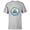 Athletic Heather, variant on Disney Mickey & Pals Holiday Circle Happy Hanukkah! - Short Sleeve T-Shirt for Kids - Customized-White