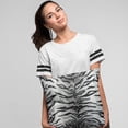thumbnail image 4 of Plutus Brands Black and White Zebra Animal Faux Fur Luxury Throw Pillow, 4 of 5