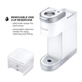 thumbnail image 3 of Restored Keurig K-Mini Plus Single Serve Coffee Maker with 6 to 12 Oz. Brew Size, K-Cup Pod Storage and Travel Mug Friendly (White, ) (Refurbished), 3 of 8