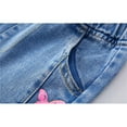thumbnail image 6 of Teen Girl Jeans Embroidered Jeans Baggy Jeans for Kids Girls Straight Leg Jeans with Pockets High Waist Denim Pants for Teens 13-15 Years, 6 of 6
