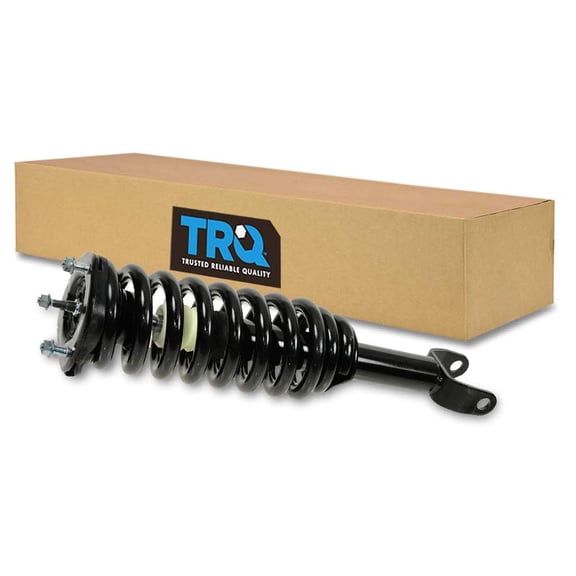 TRQ Front Left Right Complete Strut & Coil Spring Assembly Driver Passenger Side Fits Select 2005-2009 Dodge Dakota 2006-2009 Mitsubishi Raider