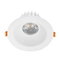 thumbnail image 6 of Maxxima 4 in. Low Kelvin Slim Round Recessed Anti-Glare LED Downlight, White Trim, Canless IC Rated, 1200 Lumens, 5 CCT 2200K-3500, 6 of 11