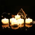 thumbnail image 2 of UPOUART 6PCS Flickering Flameless Candles PP Warm White Timer Setting for Home Use, 2 of 8