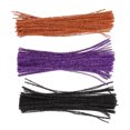 thumbnail image 1 of CHICHUMID 300Pcs Assorted Color Glitter Stick Chenille Craft Supply Twistable Crafting Material, 1 of 4