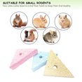 thumbnail image 2 of Pet Chew Toy Grinding Teeth Stone for Hamster Parrot Rabbit Chinchilla Squirrel (Triangle）, 2 of 5