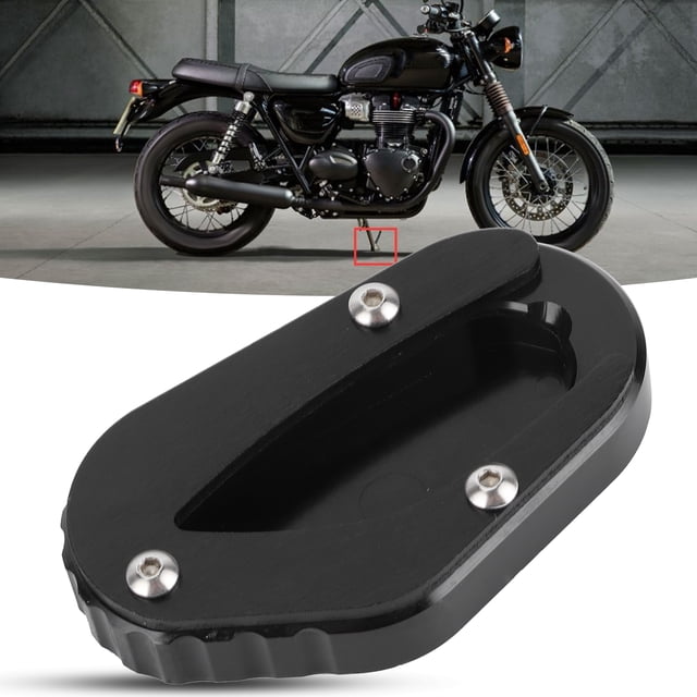 Ampliador De Soporte Lateral, Resistencia Al Desgaste Placa De Soporte Con Base Firme Superficie De Contacto Grande Alta Resistencia Para Bonneville T100 2018-2020