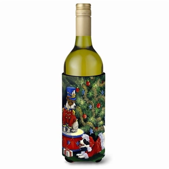 Jack Russell Christmas My Gift Wine Bottle Hugger
