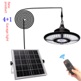 thumbnail image 2 of Luz solar para exteriores, impermeable, LED, patio 4 + 1, luz de garaje, farola dividida para interiores y exteriores, 2 of 6