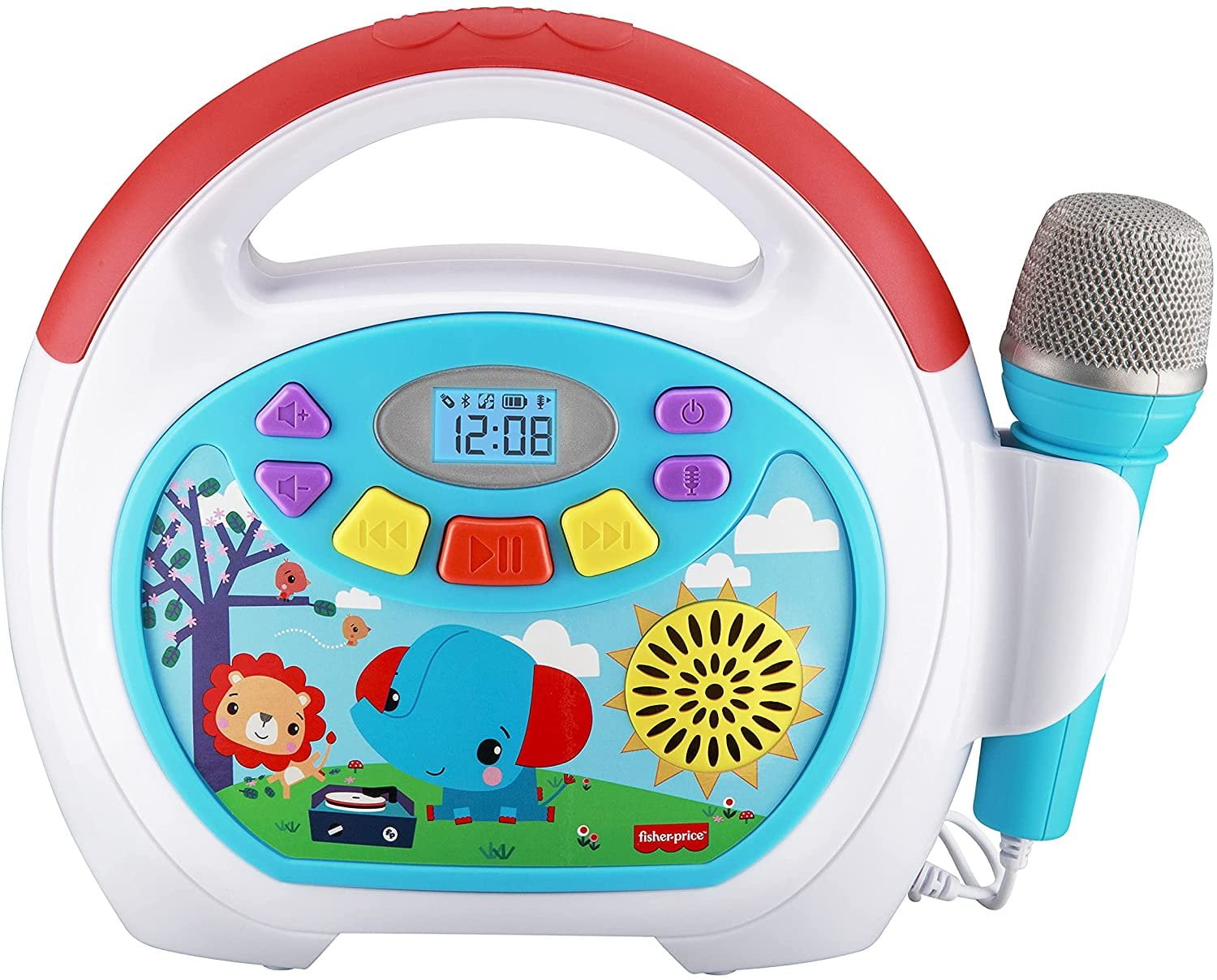 4 DISC MUSIC PLAYER 6 SONGS PER DISC 24 songs W/ Batteries Toddler Toy 
