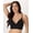 Black, variant on M Plunge Push-Up Bra, Seamless Convertible Longline Bralette (Plus Size Available) Bronzed Chestnut Women's