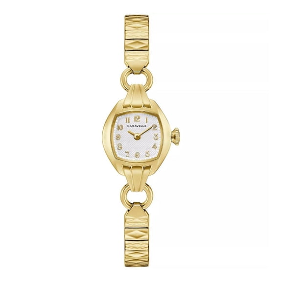 Caravelle by Bulova Vintage Classic Women's Silver Dial Quartz Watch 44L267
