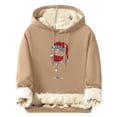 thumbnail image 2 of Sudadera con capucha para hombre, informal, a la moda, con estampado, de manga larga, con bolsillo, de poliéster, 2 of 5